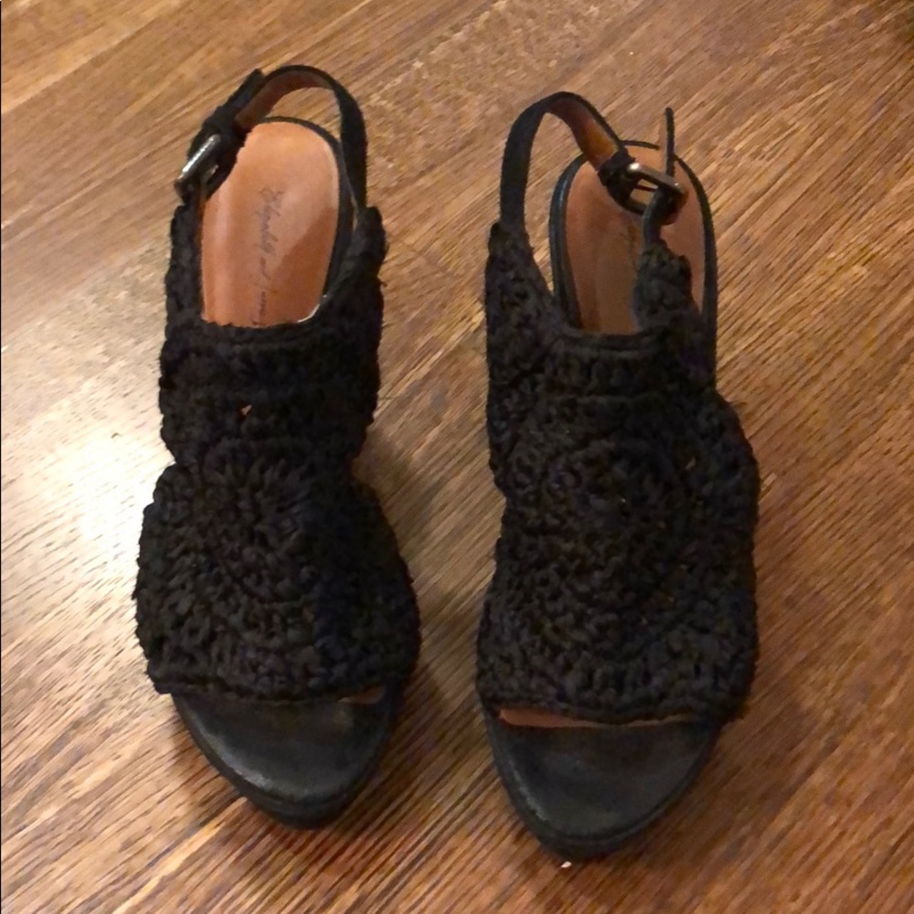 Elizabeth and James Platform Wedges